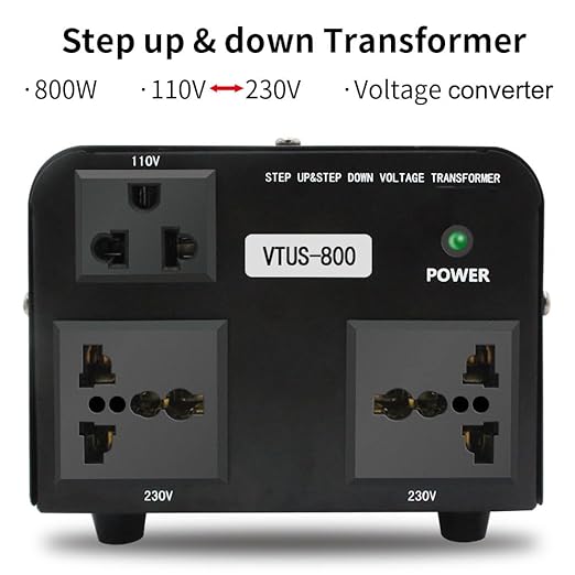 Yinleader 800W Voltage Converter Step Up 110V-120V to 220V-240V & Step Down - Image 8