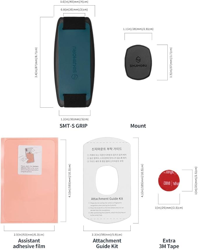 Sinjimoru Detachable Phone Grip Kickstand - Image 6