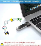 USB C to USB Adaptor 5 Pack, USB to USB C Adapter, Type C Male to A Female - Image 8