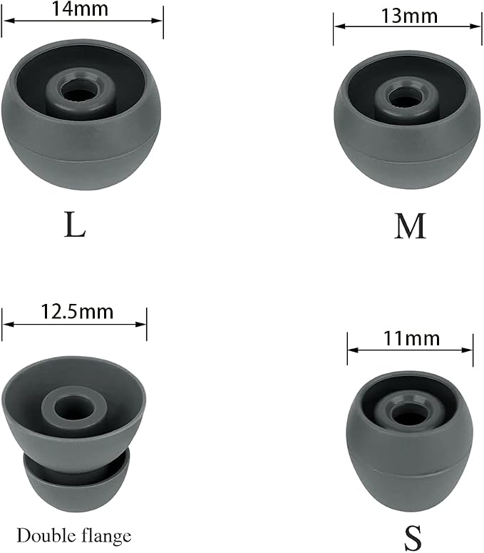 Earbud Tips Earbud Replacement Tips Replacement Earbud Tips Earbud Covers - Image 2