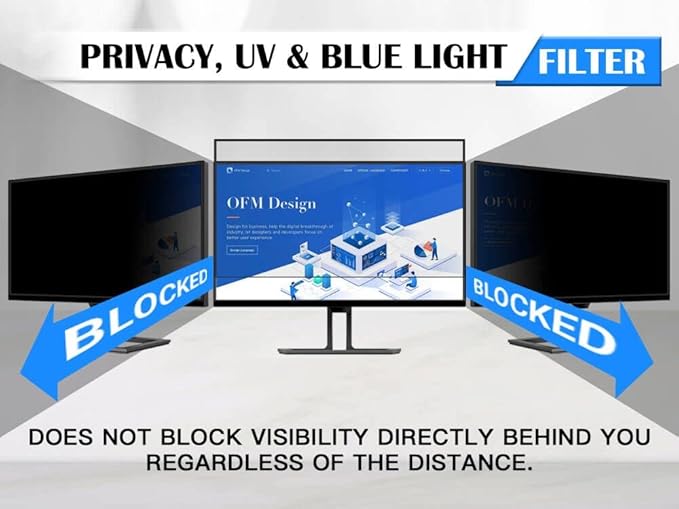 FILMEXT [2023 Upgrade Computer Privacy Screen Shield - Image 9