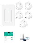 NineLeaf Smart Plug, WiFi Smart Plugs Work by NineLeaf