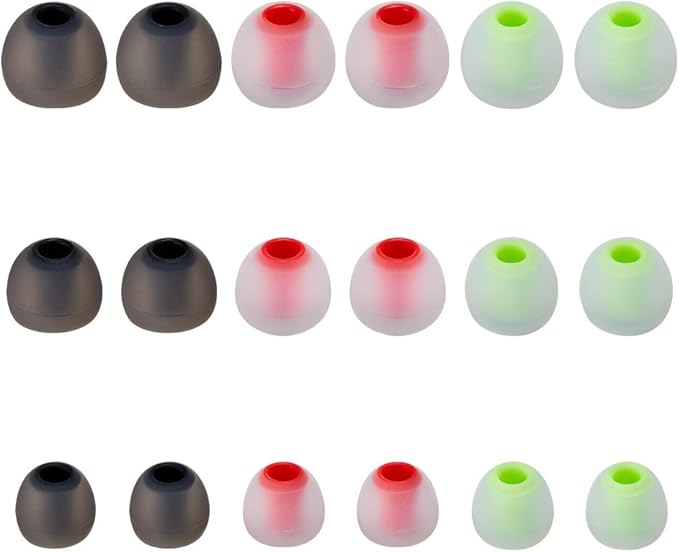 Earbud Tips Soft Silicone Earbuds Replacement Tips Fit by Brandless