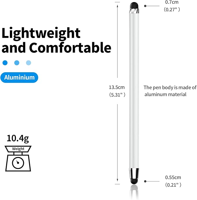 Stylus Pen for Touchscreen, Stylus 2-in-1 High Sensitivity Precision Suitable - Image 3