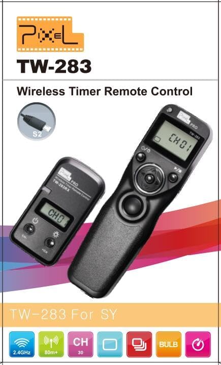 Pixel Wireless Timer Remote Shutter Release TW283-S2 Wireless Remote Control - Image 8