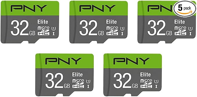 PNY Elite™ Dash Camera Class 10 U1 V10 microSDHC Flash Memory Card by PNY