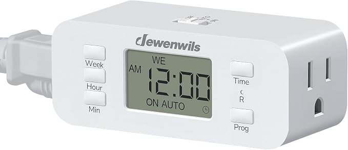 DEWENWILS 7 Day Heavy Duty Timers by DEWENWILS