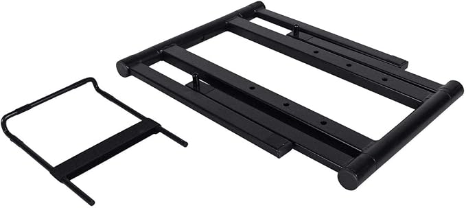 Rockville RLS2400 Lightweight Folding DJ Laptop Stand, Adjustable Height - Image 5