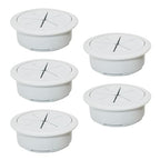 5 Pcs Desk Grommet 2" / 50 mm, Desk Hole Cover by EASYEAH