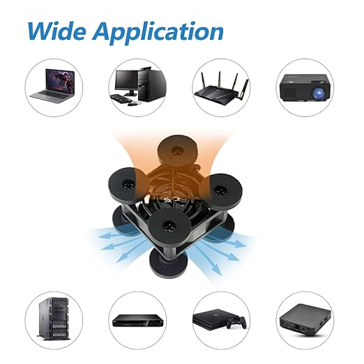 Mini, Compact 40mm x 20mm USB Fan, - Image 7