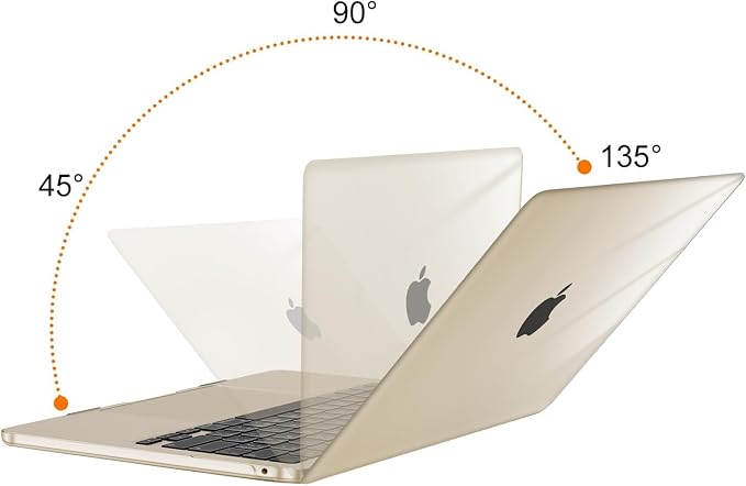 MOSISO Compatible with MacBook Air 13 inch Case 2025 2024 2023 2022 M4 A3240 M3 - Image 4