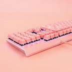i-rocks K75M Illuminated Mechanical Keyboard, 104 Keys, PBT Keycaps, Backlit - Image 4