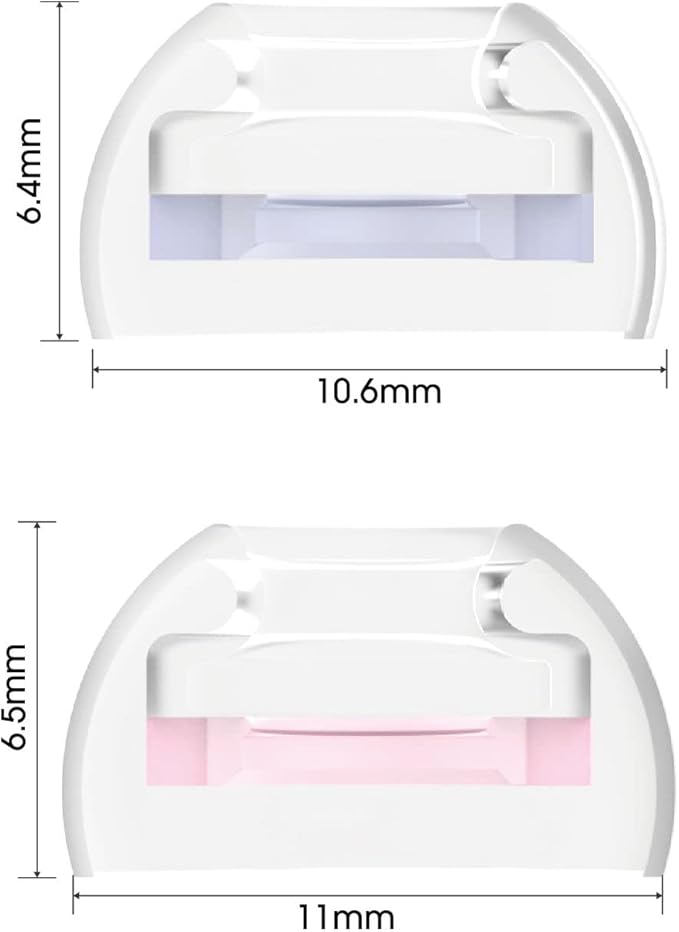 SpinFit CP1025- S/SS- Medical Grade Silicone Patented Ear Tips, Secure Fit and - Image 2