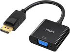 TSUPY DisplayPort to VGA, 1080P DP to VGA Adapter Gold-Plated Display Port to by TSUPY