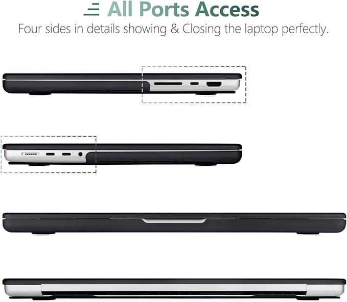 DONGKE for M4 MacBook Pro 16 Inch Case 2024 2023 2021 A3403 A3186 M3 A2991 M2 - Image 3