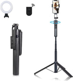 Extendable Auto Face Tracking Phone Tripod Stand, 360° Rotation Selfie Sticks - Image 7