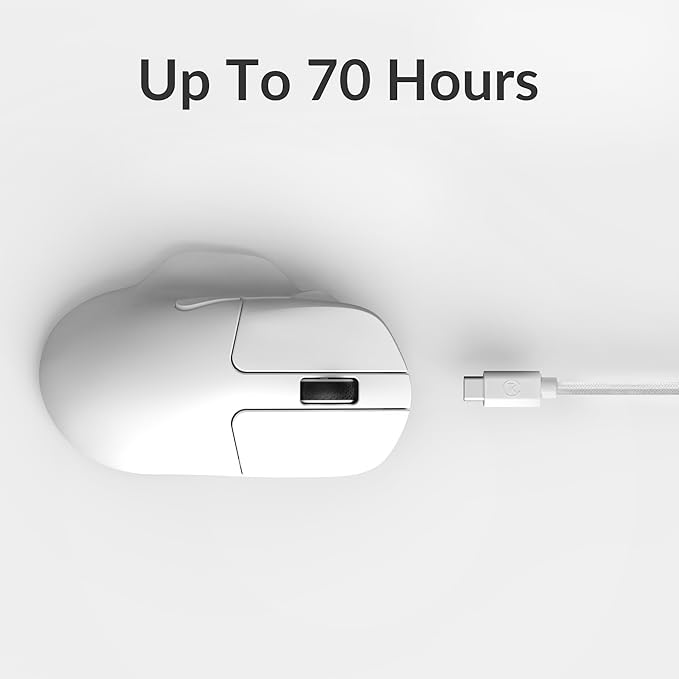 Keychron M7 Wireless Computer Mouse, 26K DPI Optical Computer Mouse, 2.4 - Image 6