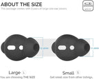 AhaStyle 3 Pairs AirPods Ear Tips Silicone Earbuds Cover Compatible - Image 2