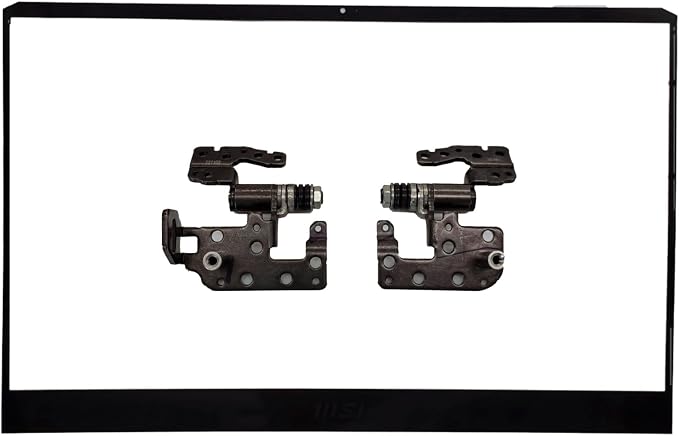 Replacement LCD Back Cover Rear Case Top Lid Hinges - Image 3