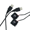 DEVMO 2pcs USB 5V DC Fan 2510 Small 2 pin Cooling Cooler Computer 25mm X 10mm by DEVMO