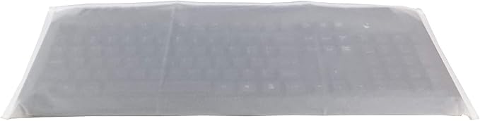 Keyboard Dust Cover, Universal PC Computer Desktop Keyboard Skin Protector by SZBRO