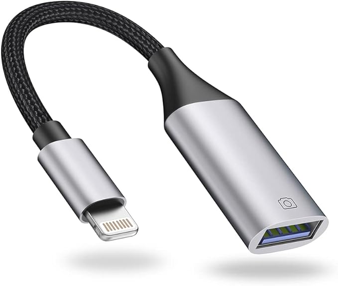 IVSHOWCO Lightning to USB Adapter, USB Camera Adapter by IVSHOWCO