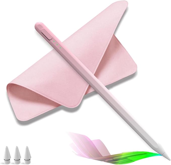 Stylus Pen for iPad, 14Mins Fast Charge for Apple Pencil, Palm Rejection by Milikilo