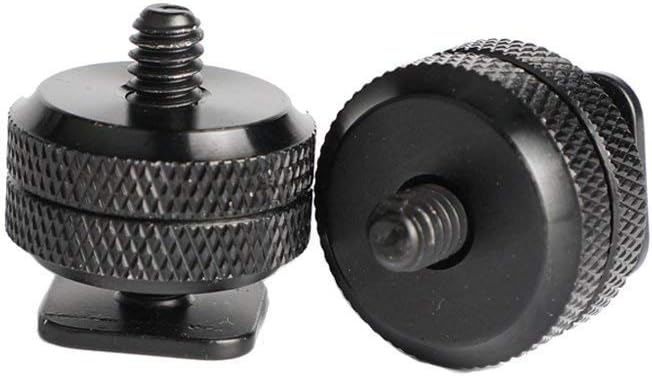 SLOW DOLPHIN 1/4 Inch Hot Shoe Mount Adapter Tripod Screw - Image 3