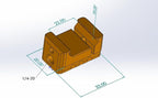 NATO Clamp Adapter, NATO Rail Lock Clamp Mount Quick Release - Image 3