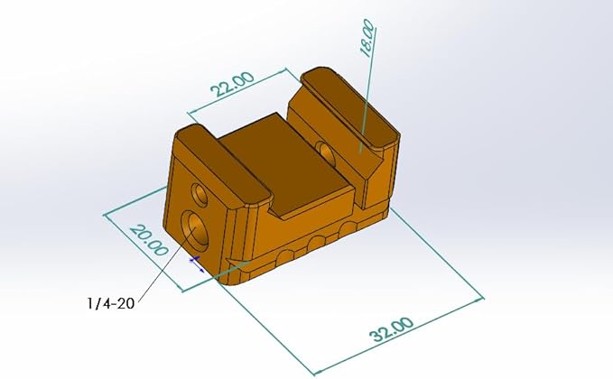 NATO Clamp Adapter, NATO Rail Lock Clamp Mount Quick Release - Image 3