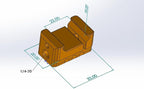 NATO Clamp Adapter, NATO Rail Lock Clamp Mount Quick Release - Image 4