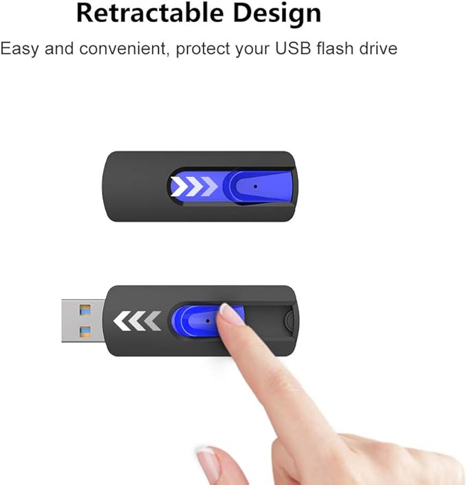 JUANWE USB Flash Drive 256GB, USB 3.0 Thumb Drive USB Storage Flash Drive - Image 7