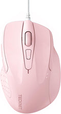 TECKNET Wired Mouse, 6-Button Corded by Tecknet