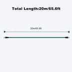 Alvin's Cables M12 8 Pin Male to RJ45 Shielded Ethernet Cable M12 X Coded 8 - Image 7