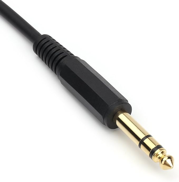 Disino 1/4 Inch Male to Female Stereo Extension Cable Gold Plated Quarter inch - Image 6