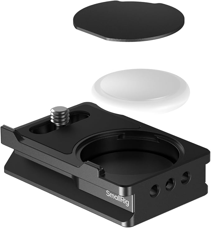 SMALLRIG Mount Plate for AirTag, Quick Release Camera Mount Baseplate for by SmallRig