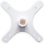 Kado Portable Monitor Stand Bracket Plate Adapter White, Wall Mount Arm Mount by Unknown