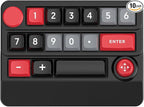 Adventurers W909 Wireless RGB Mechanical Numeric Keypad, Hot-Swappable by Unknown