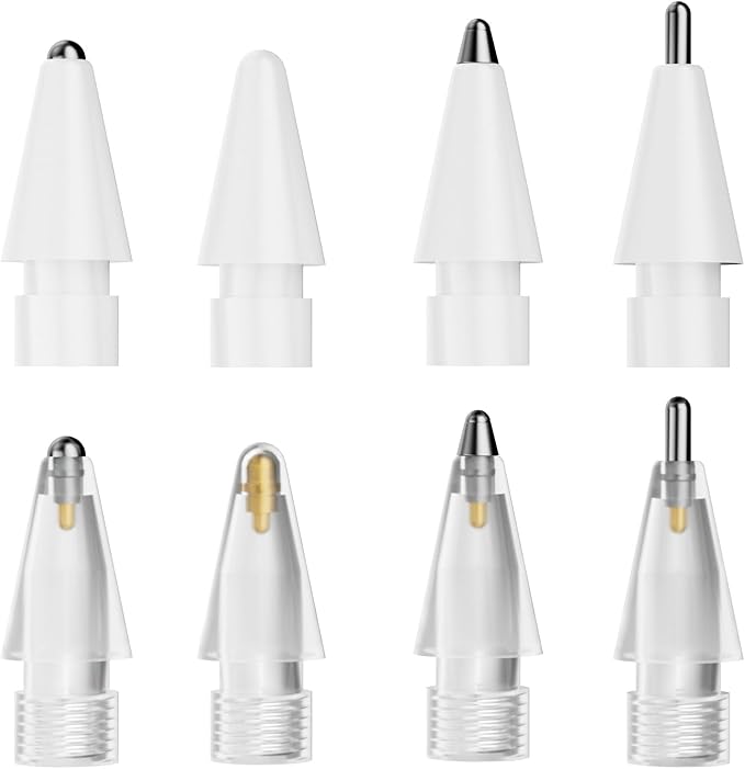 nimin Replacement Tips for Apple Pencil 2nd Gen & 1st Gen- Apple Pencil Spare by nimin