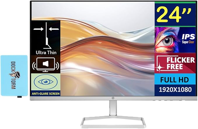 HP Series 5 524sa Monitor with Speakers 24" 100Hz IPS FHD 99% sRGB 300 Nits by HP