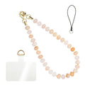 Handmade Natural Gemstone Crystal Beaded Charm Cell Phone Camera Lanyard by CHyishi