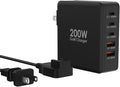 200W USB C Charger, 5 Ports GaN Fast Charger, PD100W USB C Desktop Charging by Tobetravel