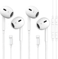 2 Packs for iPhone Headphones Wired Earbuds/Earphones by GAXIWILO