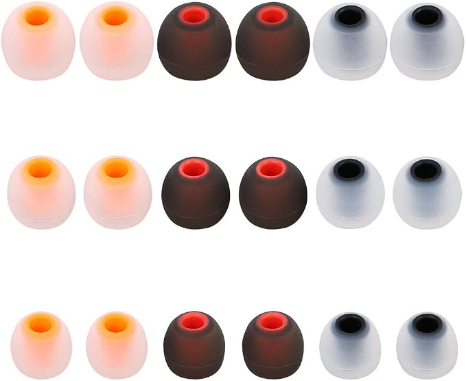 Earbud Tips Earbuds Replacement Tips Ear Tips Earbuds Eartips Eargels 9 Pairs by Brandless