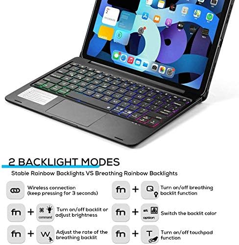 Rotatable Keyboard Case for iPad Air 11 Inch/ Air5/Air4/iPad Pro11 - Image 4