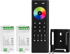 BTF-LIGHTING 5050SMD FCOB COB RGBCCT RF 2.4GHz Wireless Remote RC03RFB &2PCS by BTF-LIGHTING