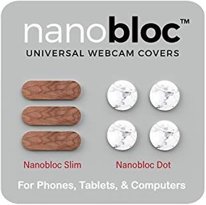 Universal Webcam Covers by Eyebloc