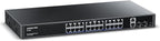 24 Port Gigabit PoE Switch, AUMOX PRO 28 Port PoE by AUMOXPRO