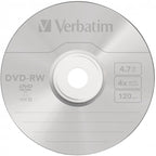 Verbatim DVD-RW 4.7GB 120Min Up to 4X Blank Discs Rewritable Up to 1000 Times – - Image 2