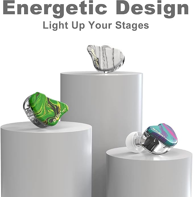 BASN MMCX Triple Driver in-Ear Monitors - Image 7